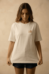 [PRÉ - VENDA] CAMISETA OVERSIZED UNISSEX 100% ALGODÃO RITMO - OFF WHITE da Vörr Brasil | Loja Oficial Vörr Brasil