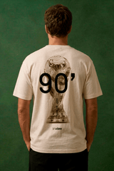 PRÉ - VENDA CAMISETA OVERSIZED UNISSEX 90' 100% ALGODÃO - OFF WHITE da Vörr Brasil | Vörr Brasil