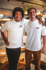 PRÉ - VENDA OVERSIZED UNISSEX GRAVEL LOOP 100% ALGODÃO - OFF WHITE da Vörr Brasil | Vörr Brasil