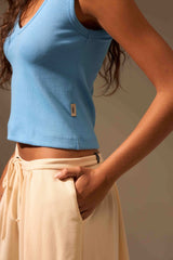 REGATA ASTRAL 100% ALGODÃO - AZUL da Vörr Brasil | Loja Oficial Vörr Brasil