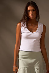 REGATA ASTRAL 100% ALGODÃO - BRANCO da Vörr Brasil | Loja Oficial Vörr Brasil