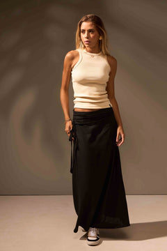 SAIA DUNAS LINHO - PRETO