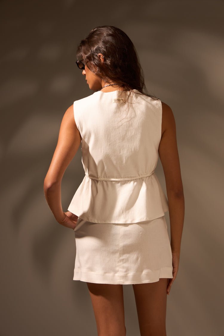 SAIA SUNSET LINHO - OFF WHITE da Vörr Brasil | Loja Oficial Vörr Brasil