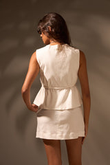 SAIA SUNSET LINHO - OFF WHITE da Vörr Brasil | Loja Oficial Vörr Brasil