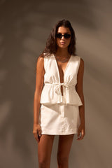 SAIA SUNSET LINHO - OFF WHITE da Vörr Brasil | Loja Oficial Vörr Brasil