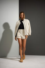 SHORT CALIANDRA ALGODÃO - OFF WHITE da Vörr Brasil | Vörr Brasil