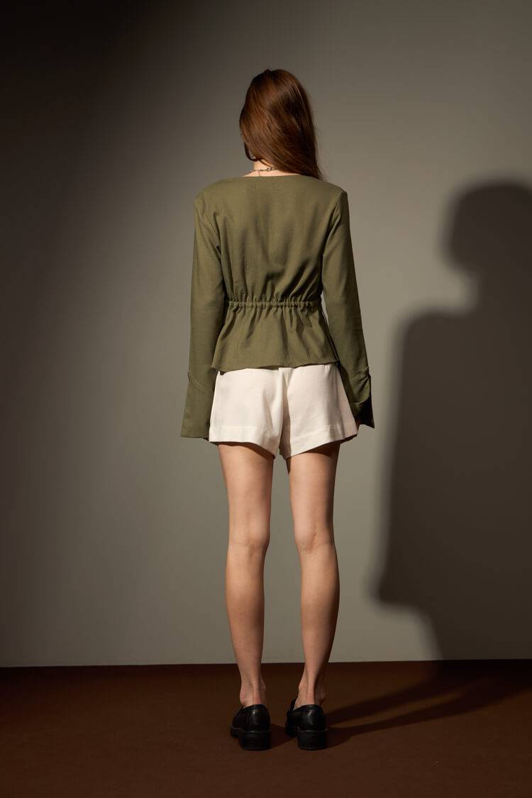 SHORT CERRADO - OFF WHITE da Vörr Brasil | Loja Oficial Vörr Brasil