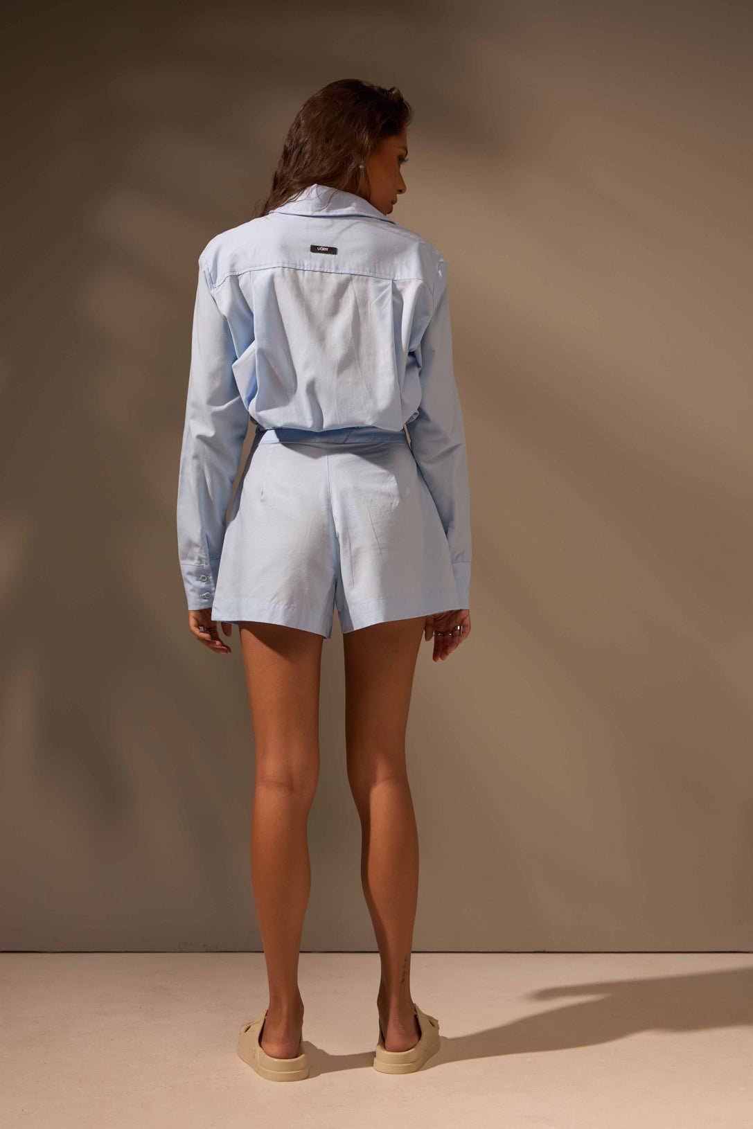 SHORT ONDAS ALGODÃO - AZUL da Vörr Brasil | Loja Oficial Vörr Brasil