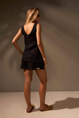 SHORT SOLSTÍCIO ALGODÃO - PRETO da Vörr Brasil | Loja Oficial Vörr Brasil