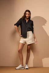 SHORT TEMPOS - AREIA da Vörr Brasil | Loja Oficial Vörr Brasil