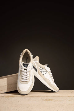 TÊNIS ENDÖRFINA BULL CAMURÇA - BRANCO E PRETO