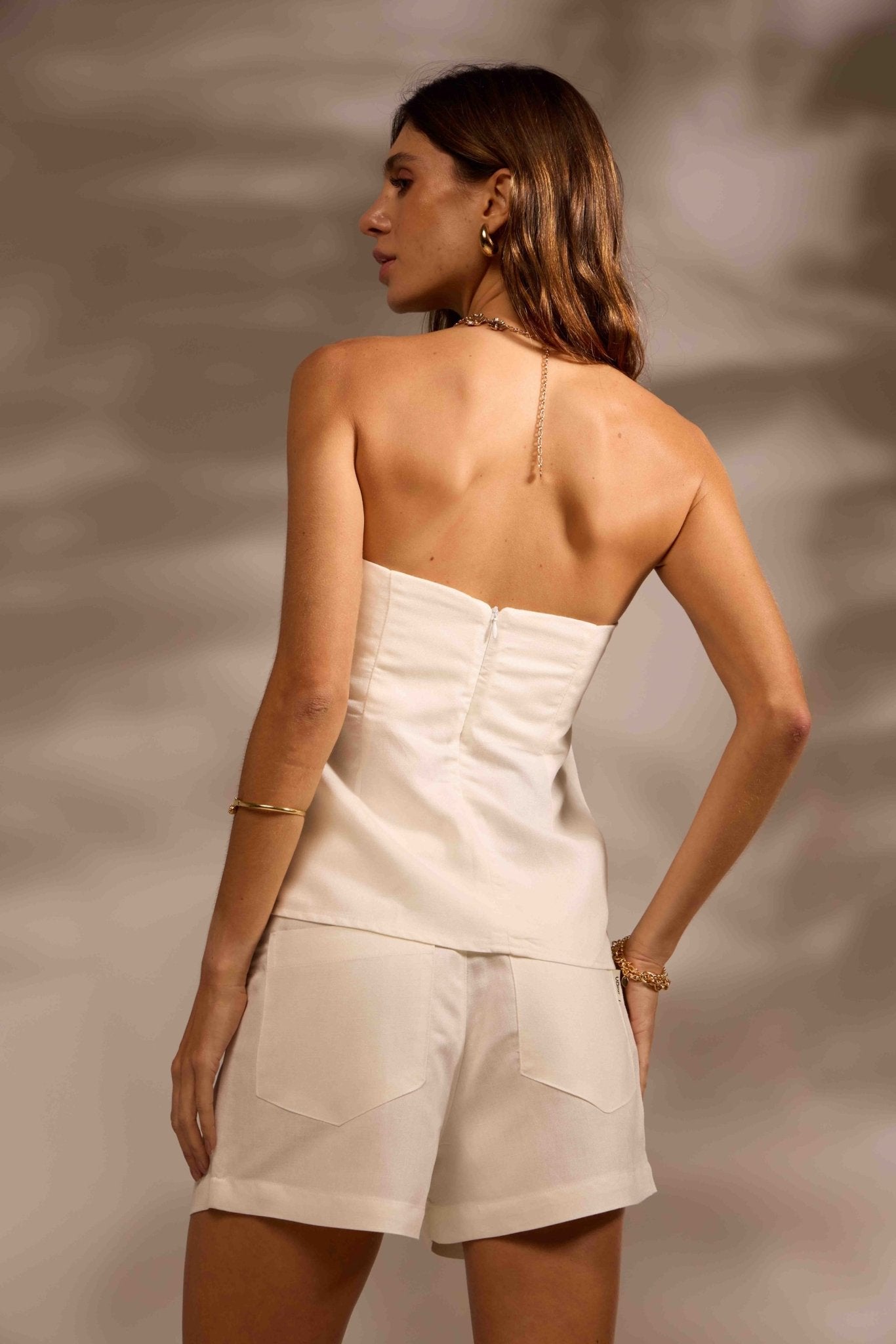 TOP AURA LINHO - OFF WHITE da Vörr Brasil | Vörr Brasil