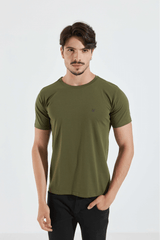 CAMISETA SLIM EGÍPCIO - VERDE MUSGO