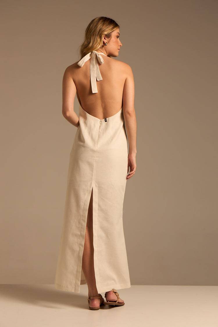 VESTIDO AMAZONAS - AREIA da Vörr Brasil | Loja Oficial Vörr Brasil