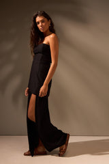 VESTIDO AURORA ALGODÃO - PRETO da Vörr Brasil | Loja Oficial Vörr Brasil