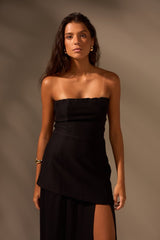 VESTIDO AURORA ALGODÃO - PRETO da Vörr Brasil | Loja Oficial Vörr Brasil