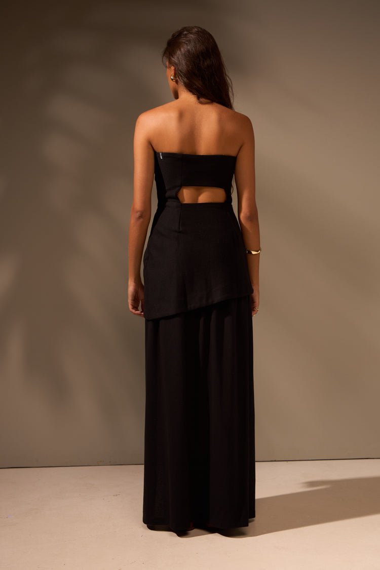VESTIDO AURORA ALGODÃO - PRETO da Vörr Brasil | Loja Oficial Vörr Brasil