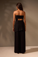 VESTIDO AURORA ALGODÃO - PRETO da Vörr Brasil | Loja Oficial Vörr Brasil