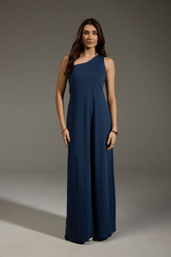 VESTIDO BASIC 100% ALGODÃO - MARINHO