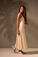 VESTIDO BRISAS ALGODÃO - OFF WHITE da Vörr Brasil | Loja Oficial Vörr Brasil