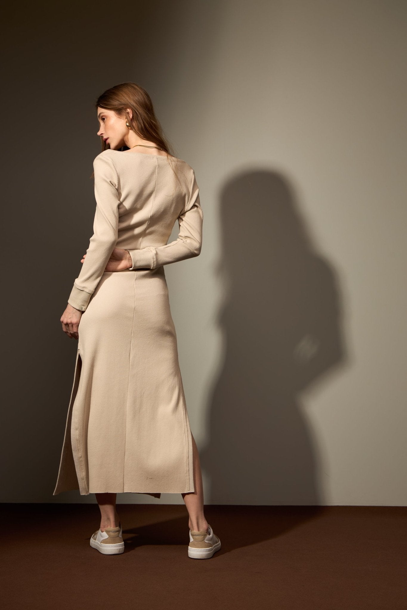 VESTIDO CANION ALGODÃO - BEGE da Vörr Brasil | Vörr Brasil