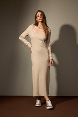 VESTIDO CANION ALGODÃO - BEGE da Vörr Brasil | Vörr Brasil