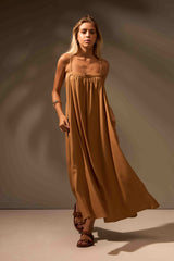 VESTIDO DUNAS - CAMEL da Vörr Brasil | Loja Oficial Vörr Brasil