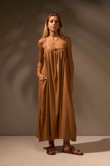 VESTIDO DUNAS - CAMEL da Vörr Brasil | Loja Oficial Vörr Brasil