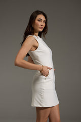 VESTIDO ESSÊNCIA ALGODÃO - OFF WHITE da Vörr Brasil | Vörr Brasil