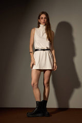 VESTIDO GOLA CIPÓ - OFF WHITE da Vörr Brasil | Loja Oficial Vörr Brasil