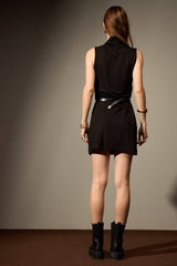 VESTIDO GOLA CIPÓ - PRETO da Vörr Brasil | Loja Oficial Vörr Brasil