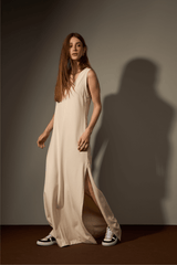 VESTIDO LONGO SERRA - CINZA da Vörr Brasil | Loja Oficial Vörr Brasil