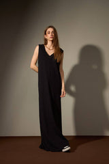 VESTIDO LONGO SERRA - PRETO da Vörr Brasil | Loja Oficial Vörr Brasil