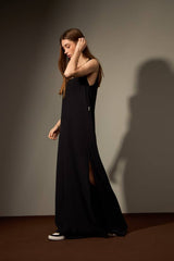 VESTIDO LONGO SERRA - PRETO da Vörr Brasil | Loja Oficial Vörr Brasil