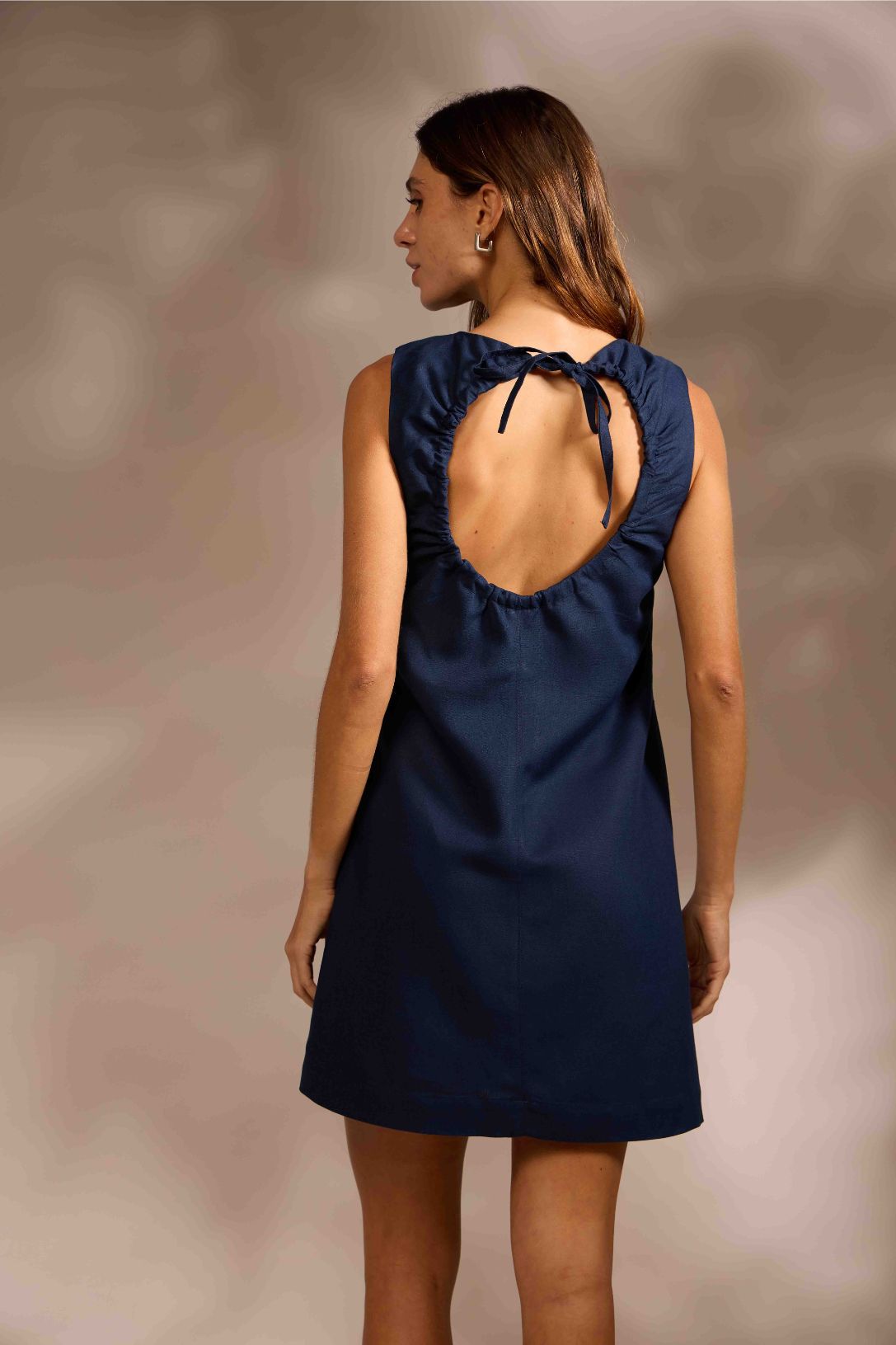 VESTIDO MARÉ LINHO - MARINHO da Vörr Brasil | Vörr Brasil