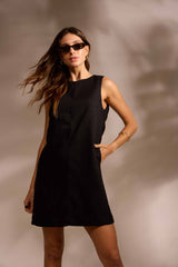 VESTIDO MARÉ LINHO - PRETO da Vörr Brasil | Loja Oficial Vörr Brasil