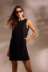 VESTIDO MARÉ LINHO - PRETO da Vörr Brasil | Loja Oficial Vörr Brasil