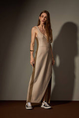 VESTIDO MIDI JARDIM - CINZA da Vörr Brasil | Loja Oficial Vörr Brasil