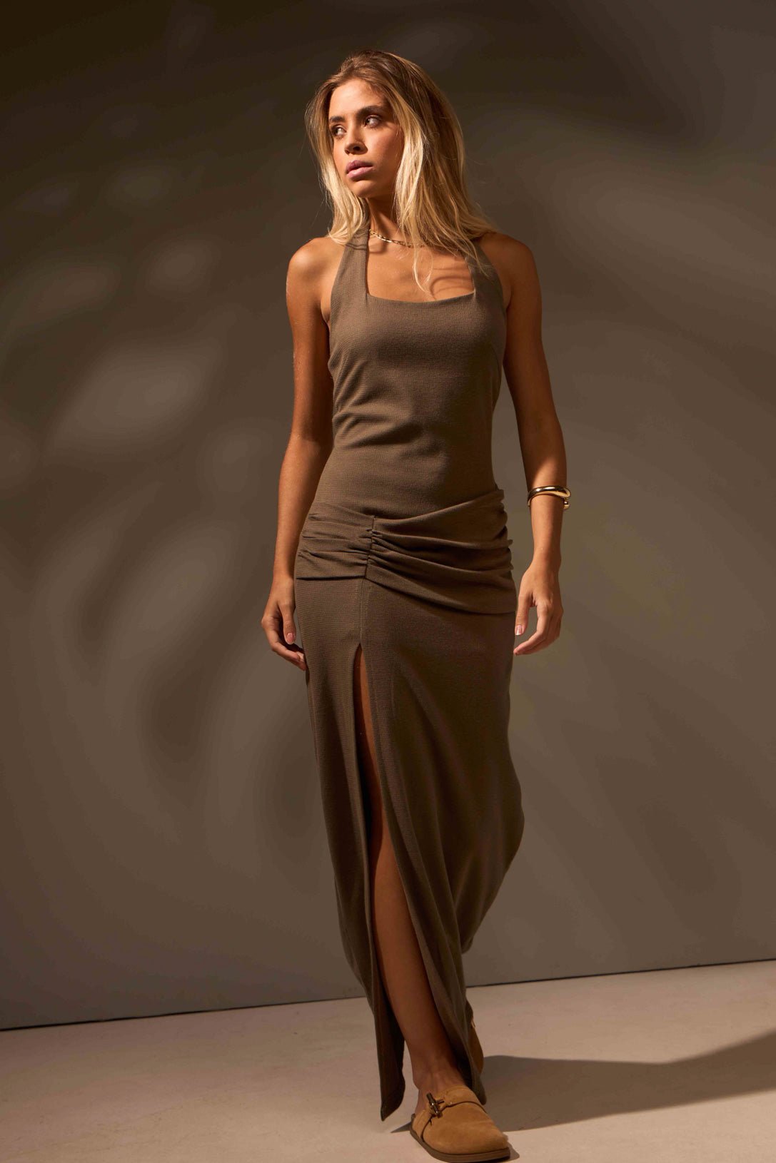 VESTIDO MIDI SELVA ALGODÃO - VERDE da Vörr Brasil | Loja Oficial Vörr Brasil