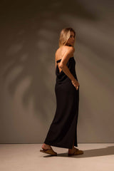 VESTIDO NATUREZA ALGODÃO - PRETO da Vörr Brasil | Loja Oficial Vörr Brasil