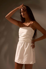 VESTIDO ONDAS ALGODÃO - BRANCO da Vörr Brasil | Loja Oficial Vörr Brasil