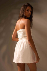 VESTIDO ONDAS ALGODÃO - BRANCO da Vörr Brasil | Loja Oficial Vörr Brasil