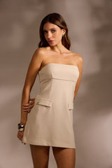 VESTIDO PULSAR ALGODÃO - OFF WHITE da Vörr Brasil | Loja Oficial Vörr Brasil