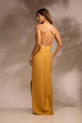 VESTIDO SER VISCOSE - AMARELO da Vörr Brasil | Loja Oficial Vörr Brasil