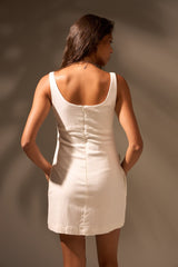 VESTIDO SUNSET LINHO - OFF WHITE da Vörr Brasil | Loja Oficial Vörr Brasil
