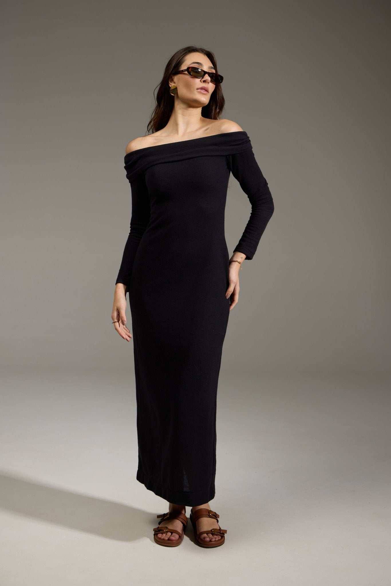 VESTIDO TEXTURE ALGODÃO - PRETO da Vörr Brasil | Vörr Brasil