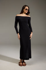 VESTIDO TEXTURE ALGODÃO - PRETO da Vörr Brasil | Vörr Brasil