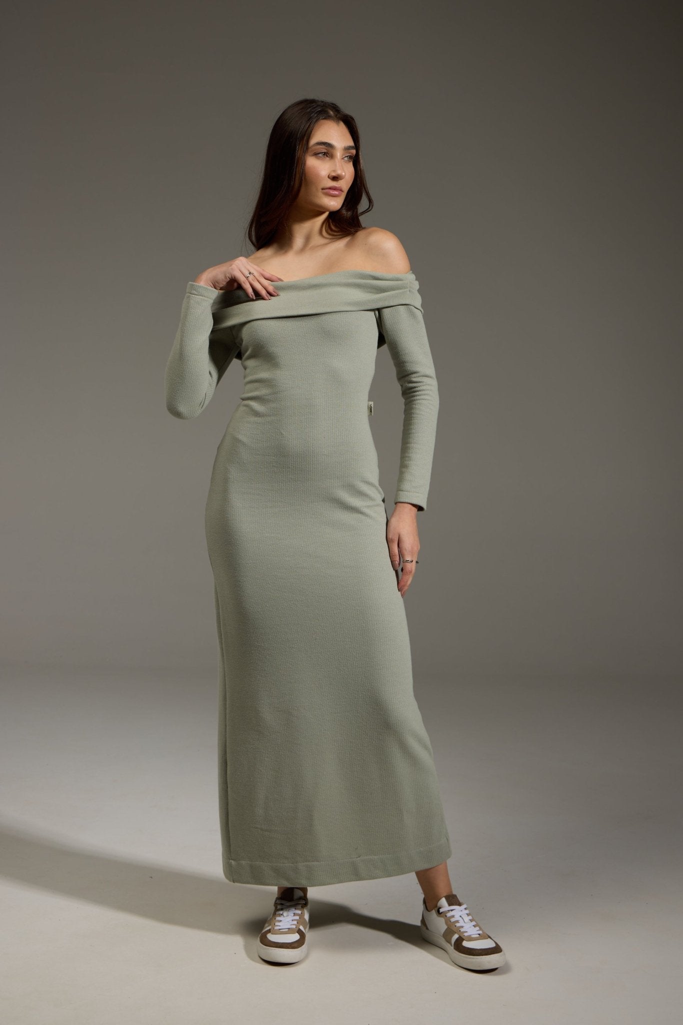 VESTIDO TEXTURE ALGODÃO - VERDE da Vörr Brasil | Vörr Brasil