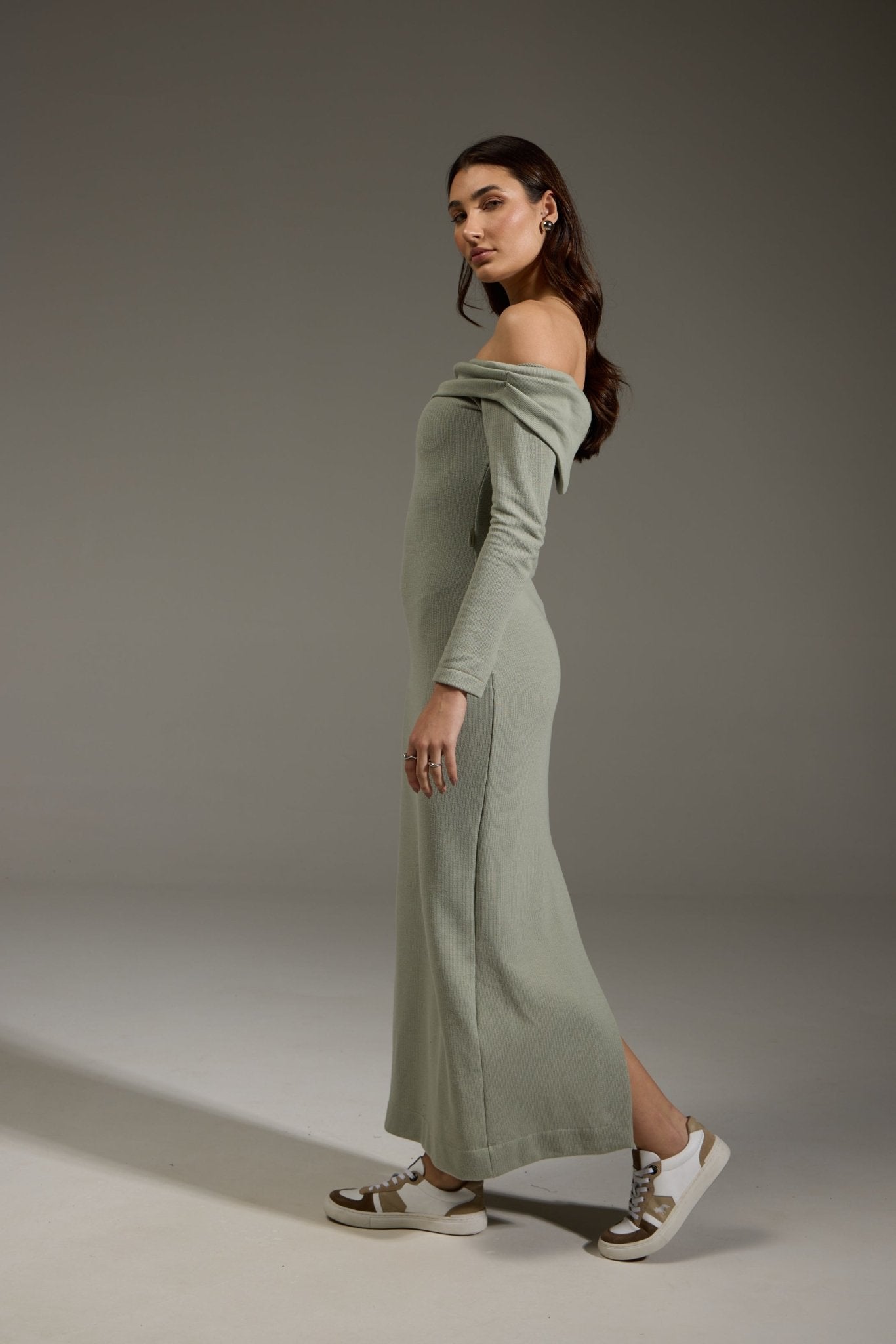 VESTIDO TEXTURE ALGODÃO - VERDE da Vörr Brasil | Vörr Brasil