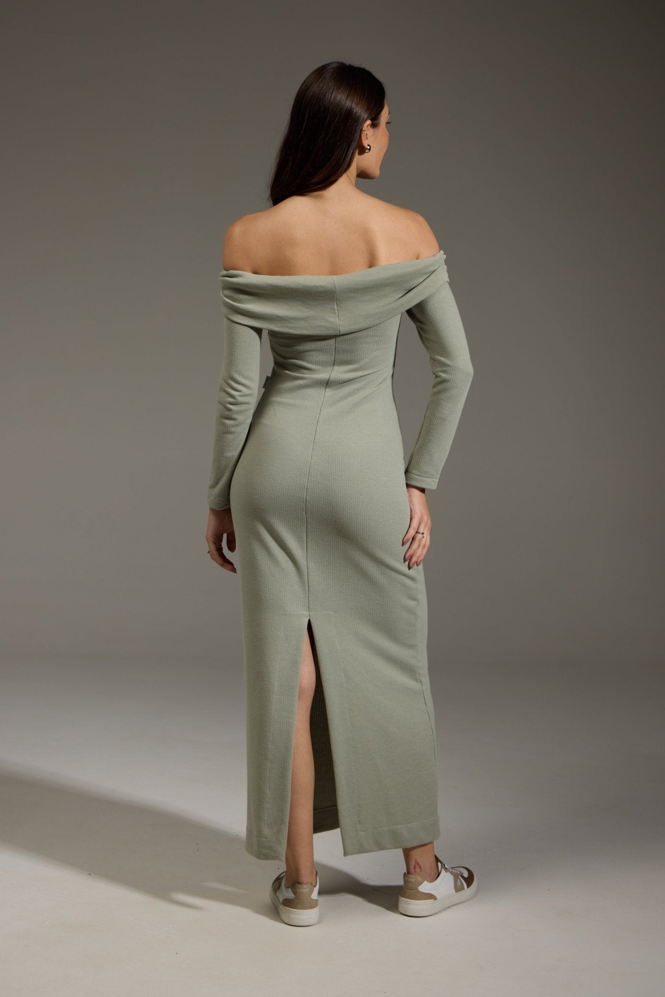 VESTIDO TEXTURE ALGODÃO - VERDE da Vörr Brasil | Vörr Brasil